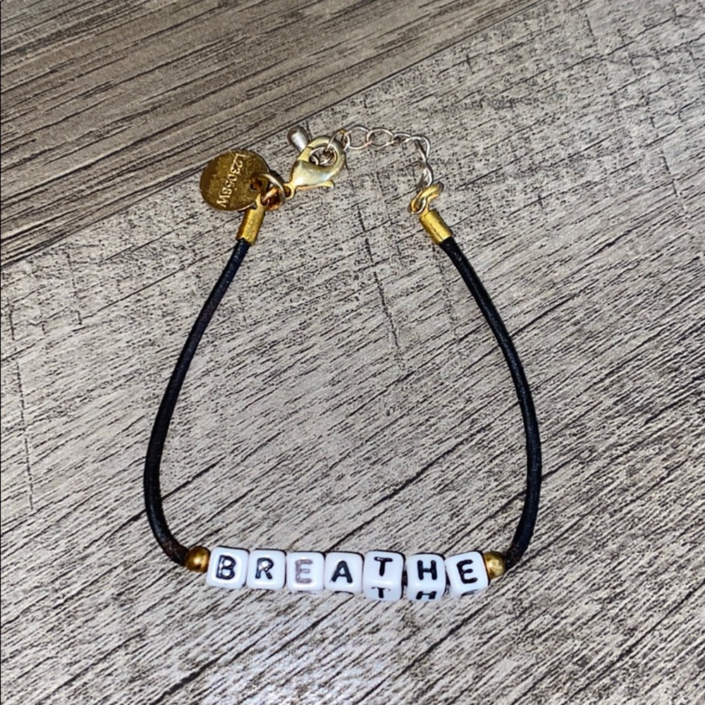 Breathe Little Words Project Bracelet